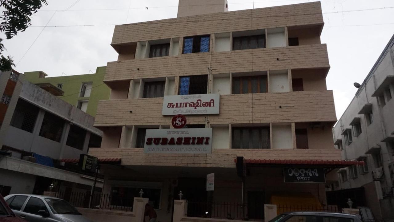 Hotel Subashini International Chennai Exteriör bild